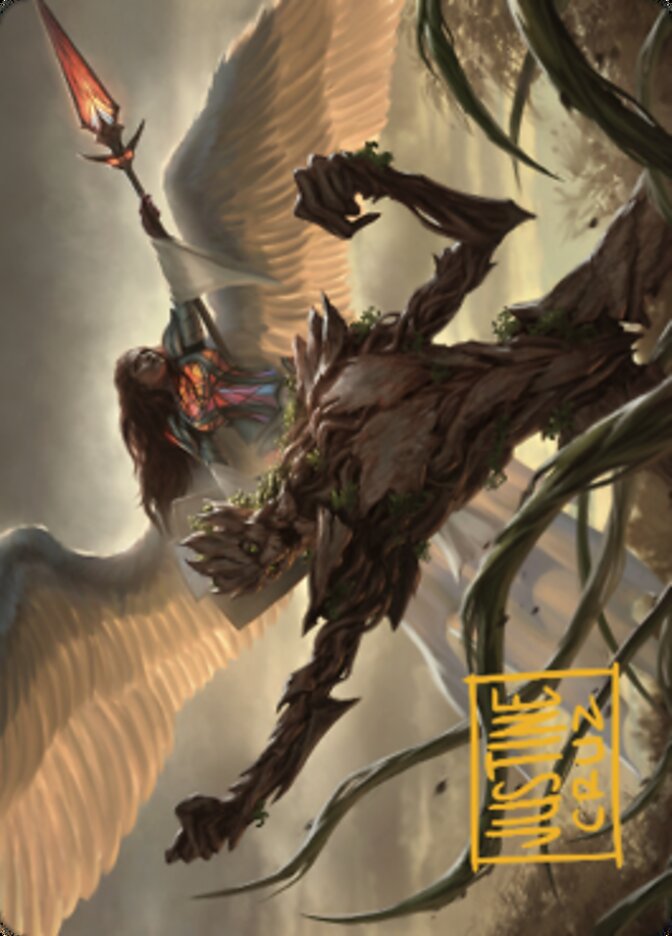 Strength of the Coalition Art Card (Gold-Stamped Signature) [Dominaria United Art Series] | A1Comics