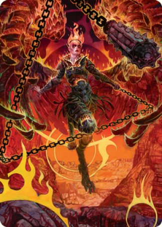 Zariel, Archduke of Avernus Art Card [Dungeons & Dragons: Adventures in the Forgotten Realms Art Series] | A1Comics