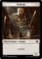 Vampire // Skeleton Pirate Double-Sided Token [The Lost Caverns of Ixalan Tokens] | A1Comics