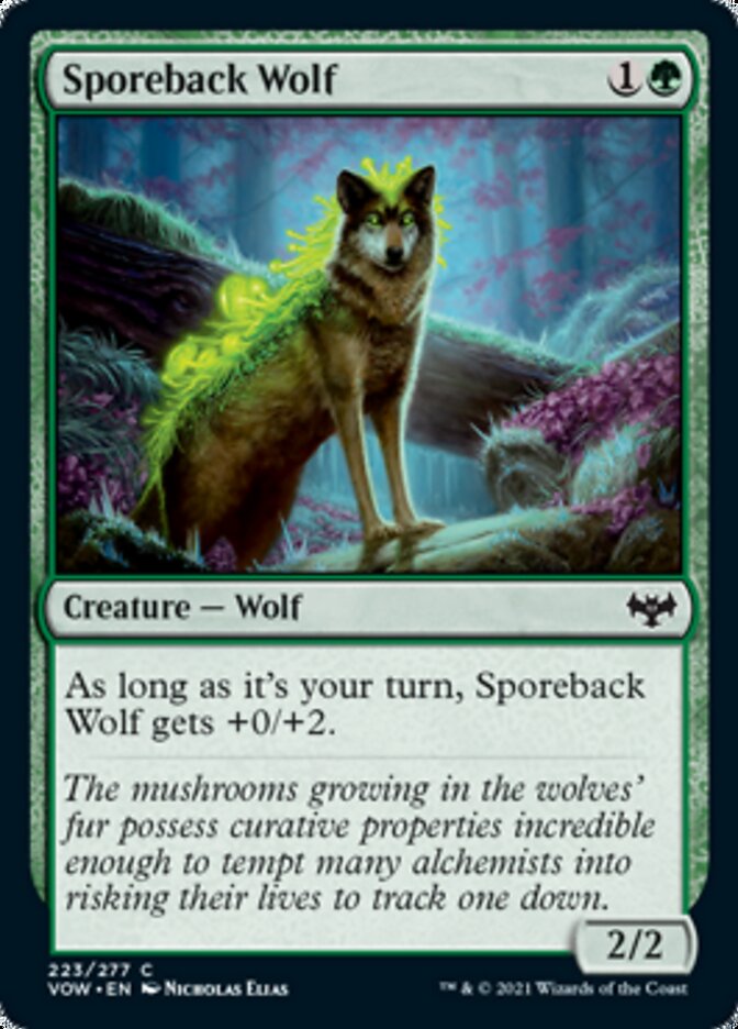 Sporeback Wolf [Innistrad: Crimson Vow] | A1Comics