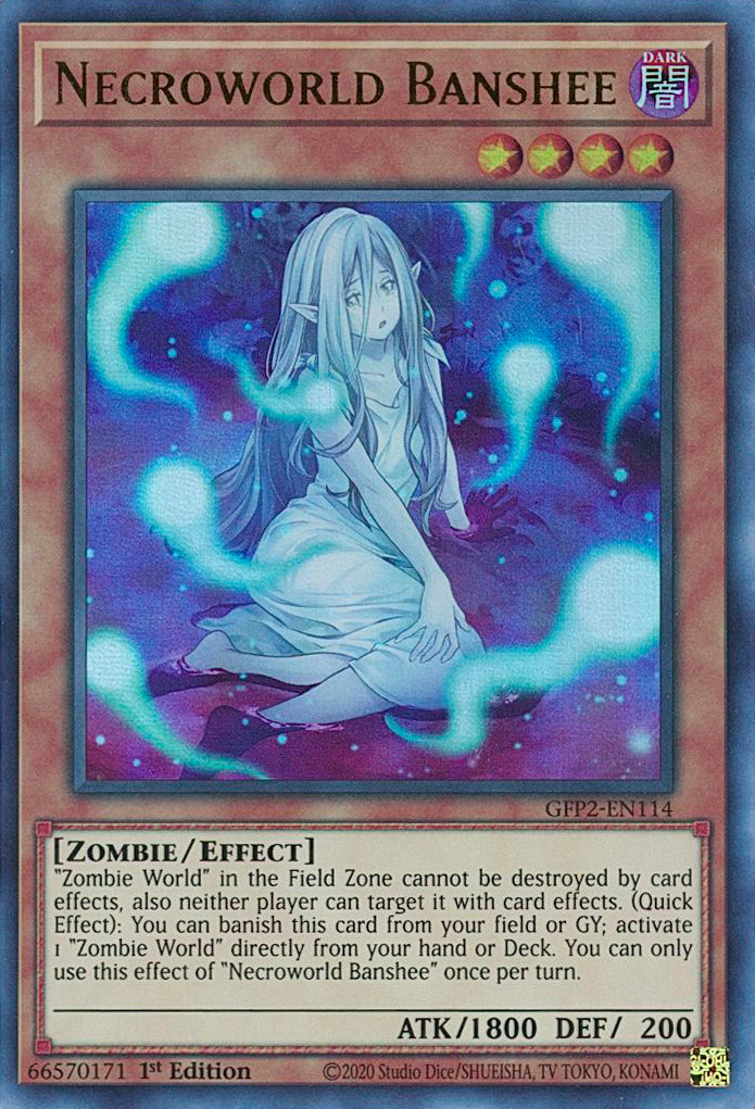 Necroworld Banshee [GFP2-EN114] Ultra Rare | A1Comics