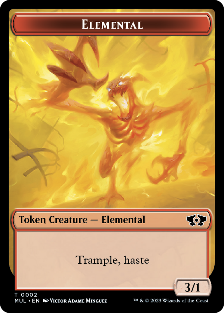 Elemental Token [Multiverse Legends Tokens] | A1Comics