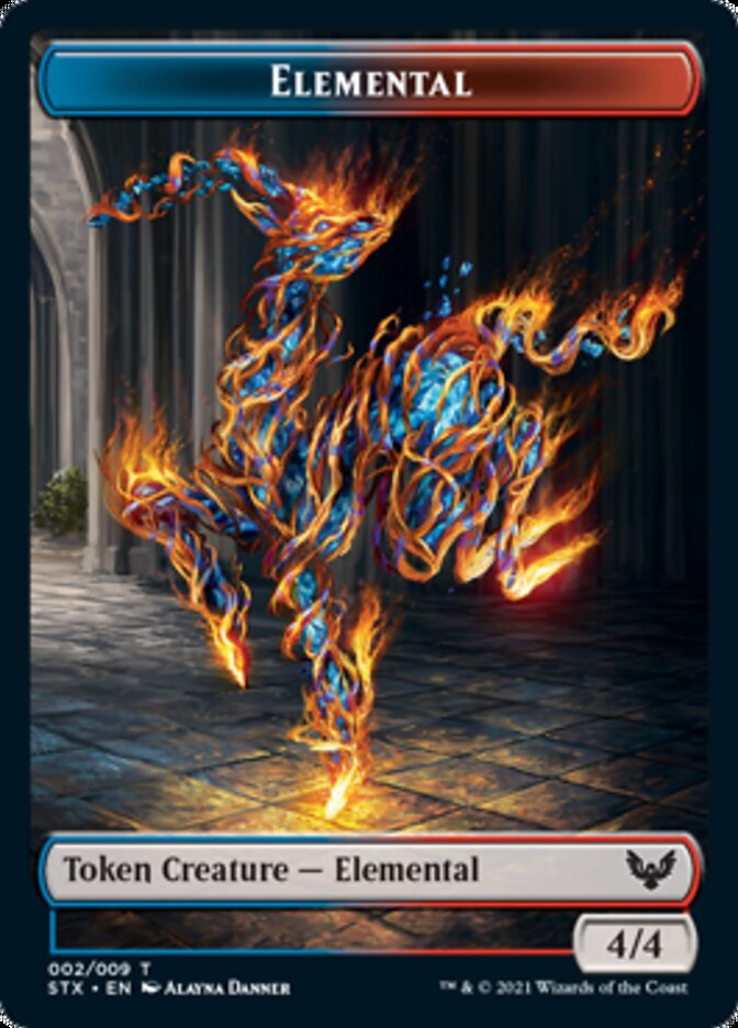 Elemental Token [Strixhaven: School of Mages Tokens] | A1Comics