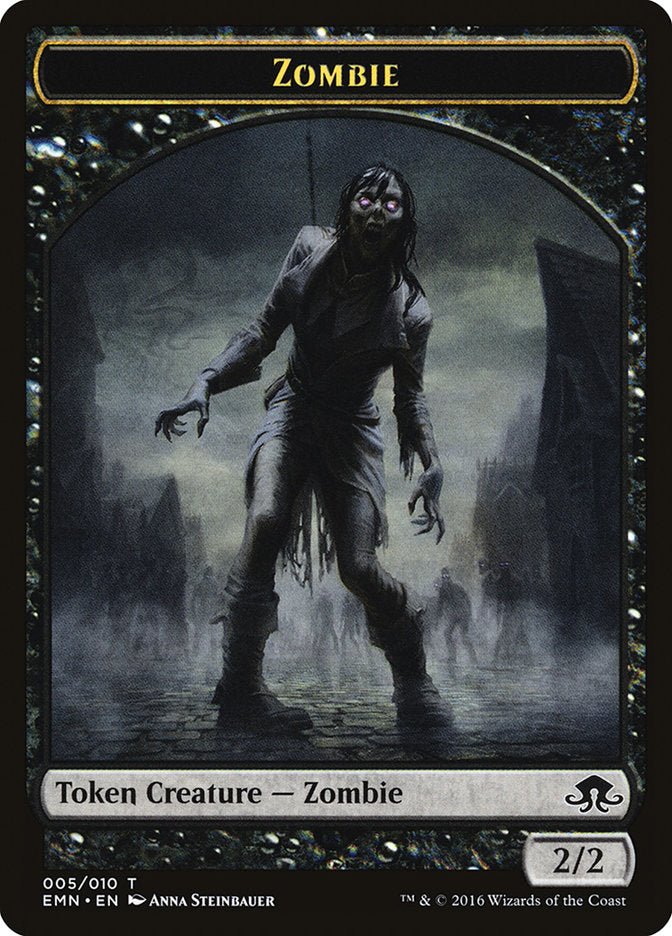 Zombie Token (005/010) [Eldritch Moon Tokens] | A1Comics