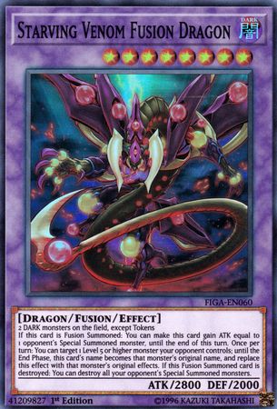 Starving Venom Fusion Dragon [FIGA-EN060] Super Rare | A1Comics