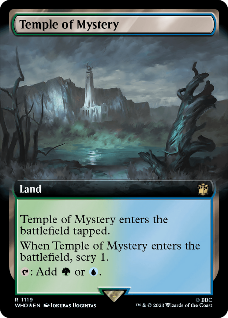 Temple of Mystery (Extended Art) (Surge Foil) [Doctor Who] | A1Comics