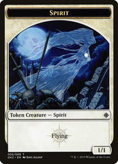 Spirit (002) // Spirit (010) Double-Sided Token [Ravnica Allegiance Guild Kit Tokens] | A1Comics