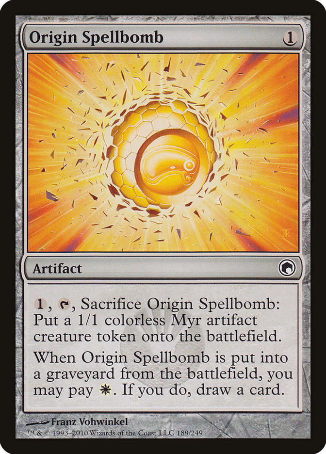 Origin Spellbomb [Scars of Mirrodin] | A1Comics