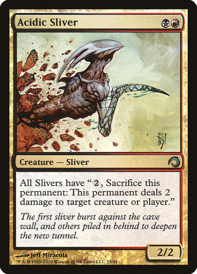 Acidic Sliver [Premium Deck Series: Slivers] | A1Comics