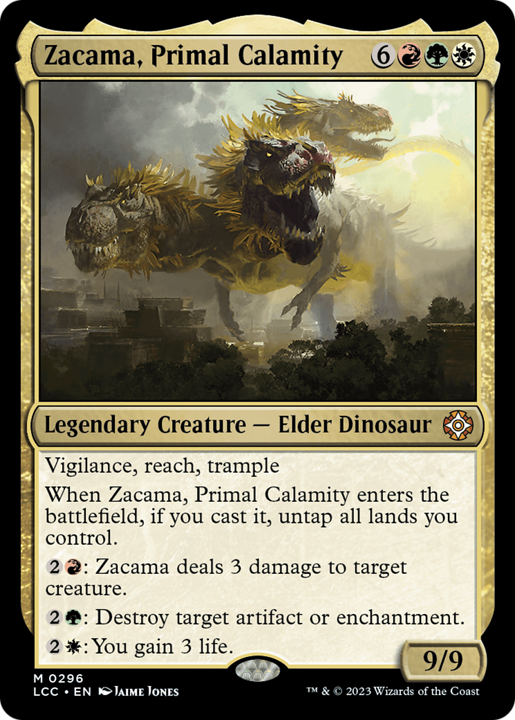 Zacama, Primal Calamity [The Lost Caverns of Ixalan Commander] | A1Comics