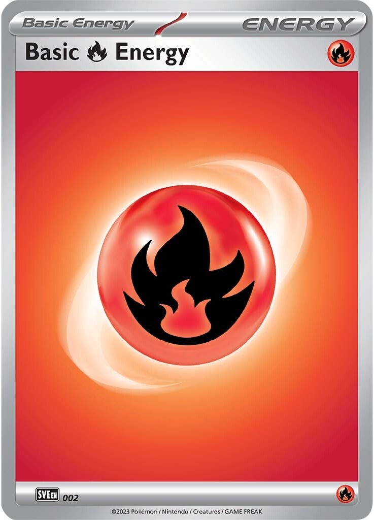 Fire Energy (002) [Scarlet & Violet: Base Set] | A1Comics