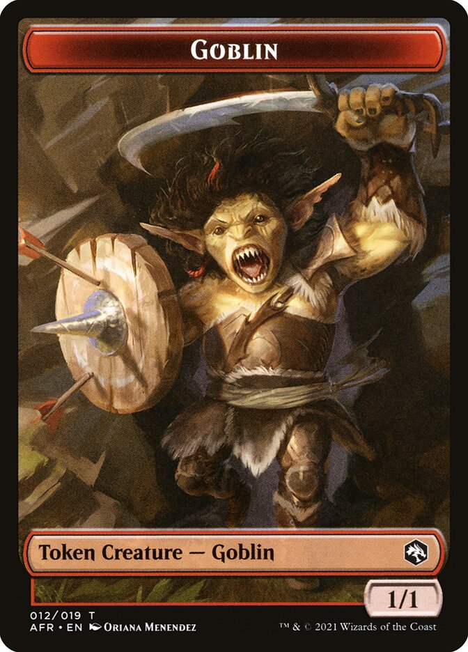 Lost Mine of Phandelver // Goblin Double-Sided Token [Dungeons & Dragons: Adventures in the Forgotten Realms Tokens] | A1Comics