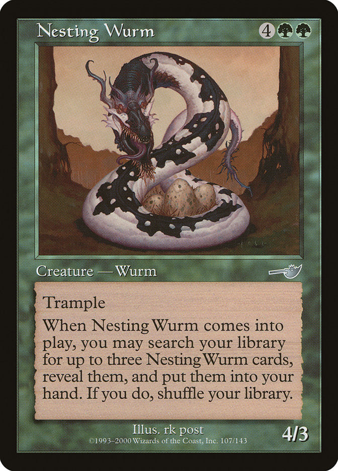 Nesting Wurm [Nemesis] | A1Comics