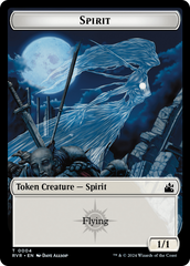 Saproling // Spirit (0004) Double-Sided Token [Ravnica Remastered Tokens] | A1Comics