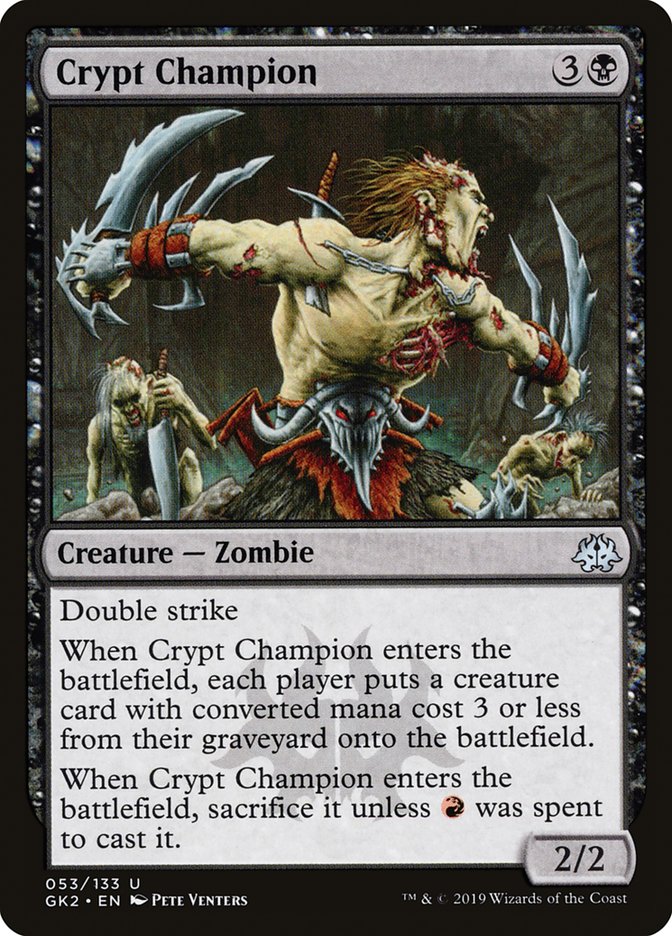 Crypt Champion [Ravnica Allegiance Guild Kit] | A1Comics