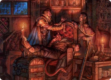 Long Rest Art Card [Dungeons & Dragons: Adventures in the Forgotten Realms Art Series] | A1Comics