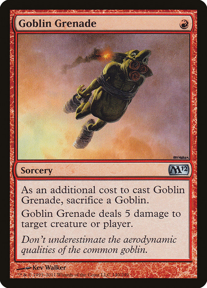 Goblin Grenade [Magic 2012] | A1Comics