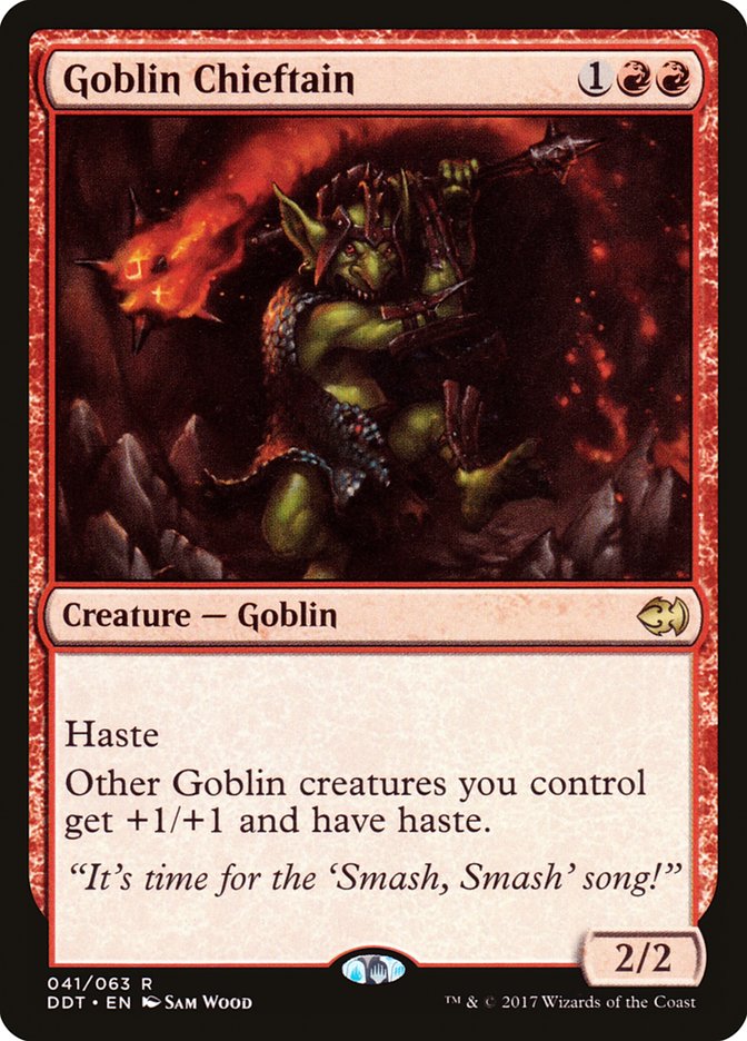 Goblin Chieftain [Duel Decks: Merfolk vs. Goblins] | A1Comics