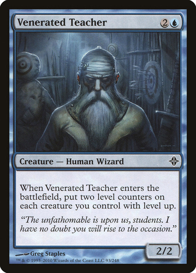 Venerated Teacher [Rise of the Eldrazi] | A1Comics