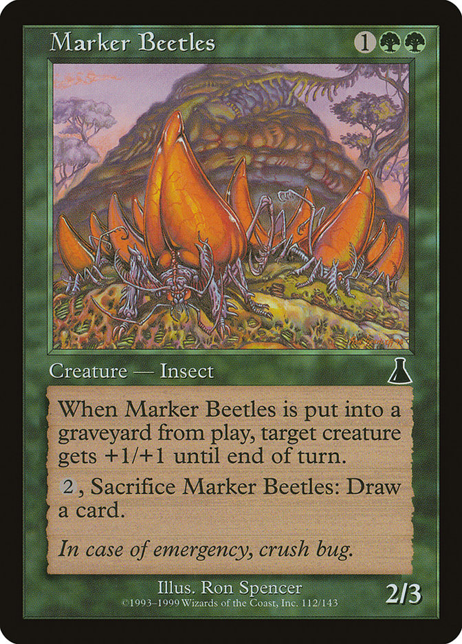 Marker Beetles [Urza's Destiny] | A1Comics