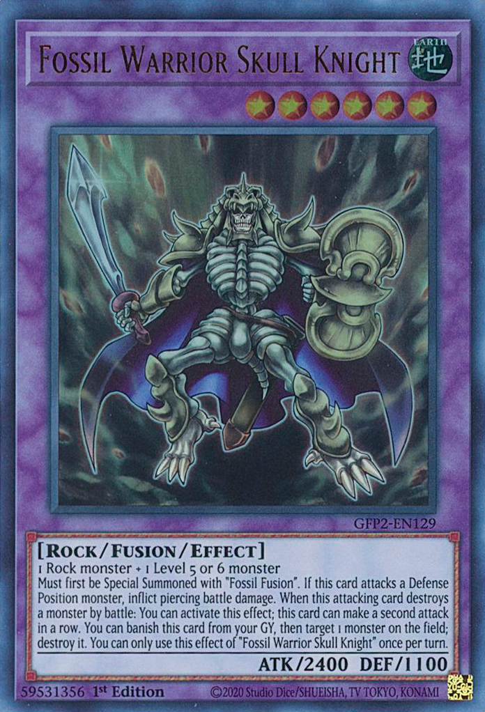 Fossil Warrior Skull Knight [GFP2-EN129] Ultra Rare | A1Comics