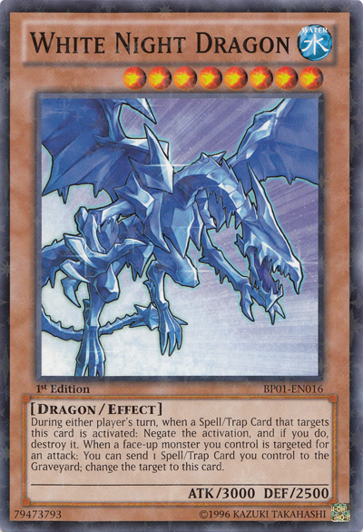 White Night Dragon [BP01-EN016] Starfoil Rare | A1Comics