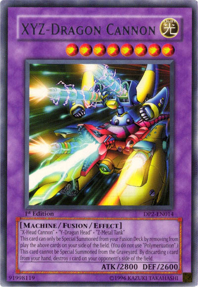 XYZ-Dragon Cannon [DP2-EN014] Rare | A1Comics