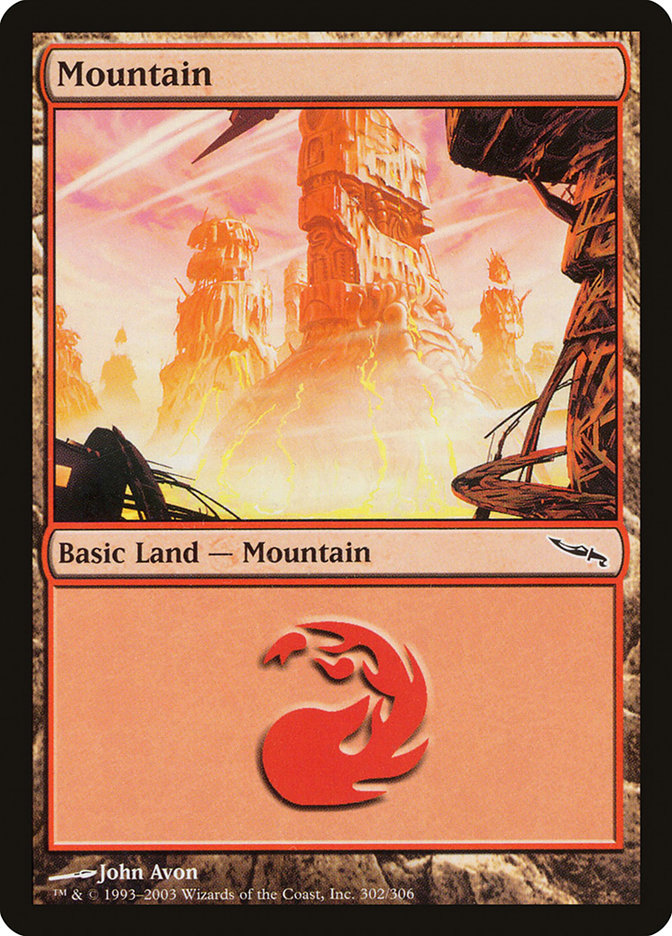 Mountain (302) [Mirrodin] | A1Comics