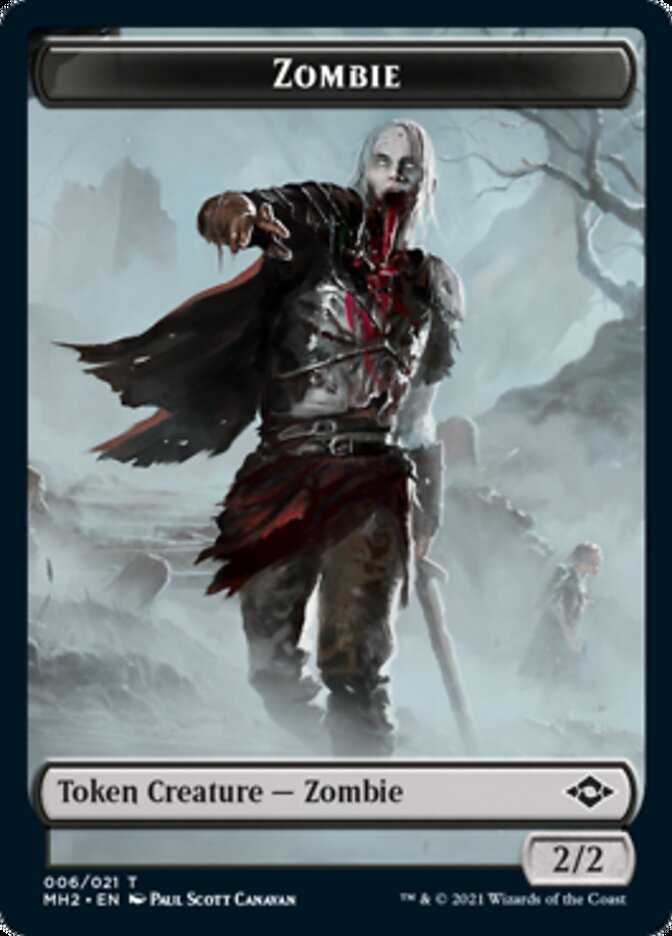 Zombie Token [Modern Horizons 2 Tokens] | A1Comics