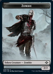 Squirrel // Zombie Double-Sided Token [Modern Horizons 2 Tokens] | A1Comics