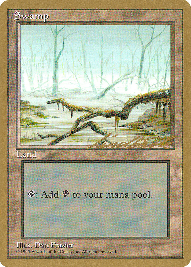 Swamp (ll372) (Leon Lindback) [Pro Tour Collector Set] | A1Comics