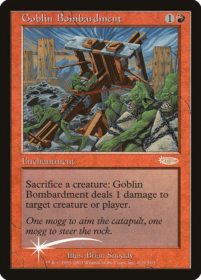 Goblin Bombardment [Friday Night Magic 2003] | A1Comics