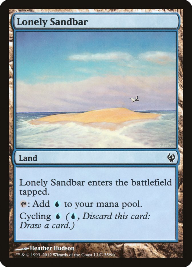 Lonely Sandbar [Duel Decks: Izzet vs. Golgari] | A1Comics