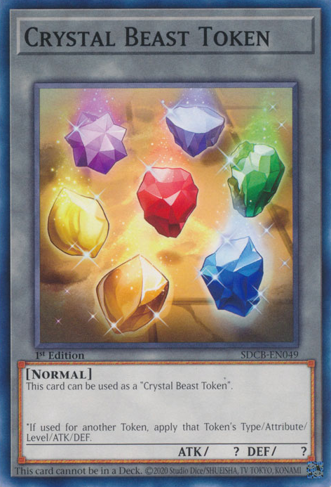 Crystal Beast Token [SDCB-EN049] Common | A1Comics