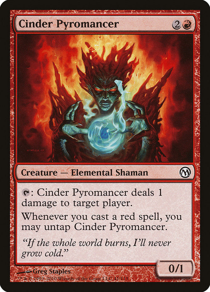 Cinder Pyromancer [Duels of the Planeswalkers] | A1Comics