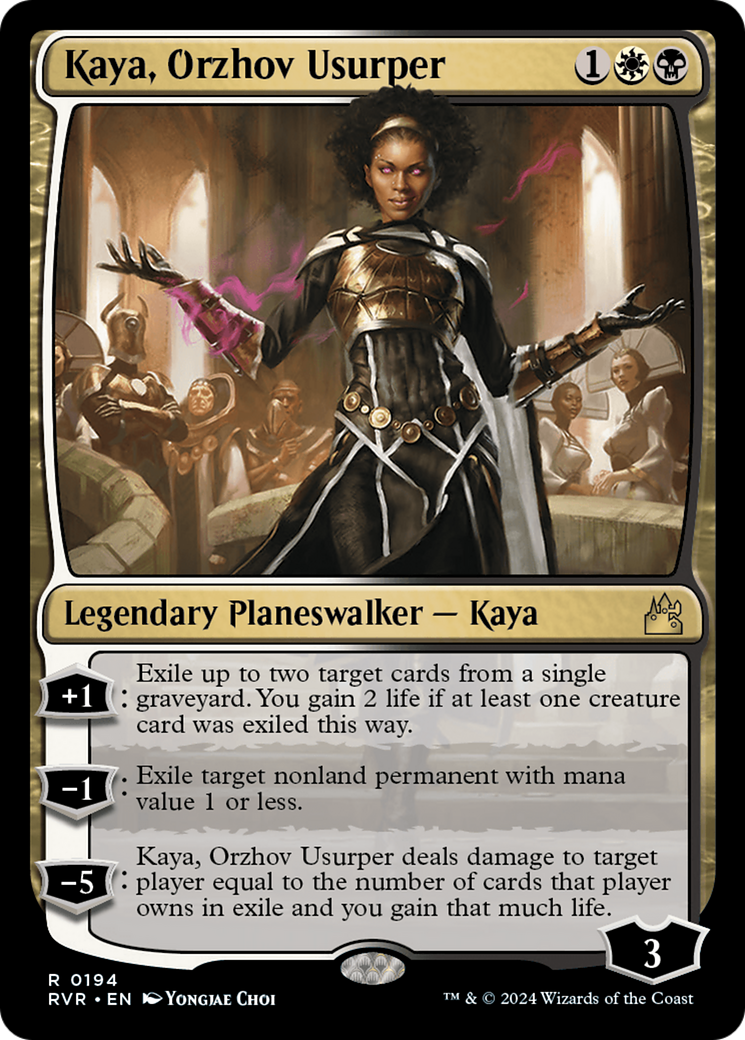 Kaya, Orzhov Usurper [Ravnica Remastered] | A1Comics