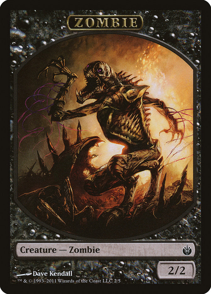 Zombie Token [Mirrodin Besieged Tokens] | A1Comics