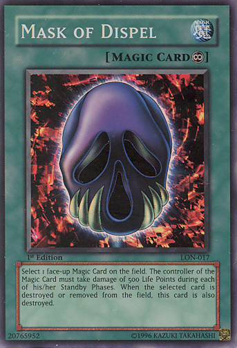 Mask of Dispel [LON-017] Super Rare | A1Comics