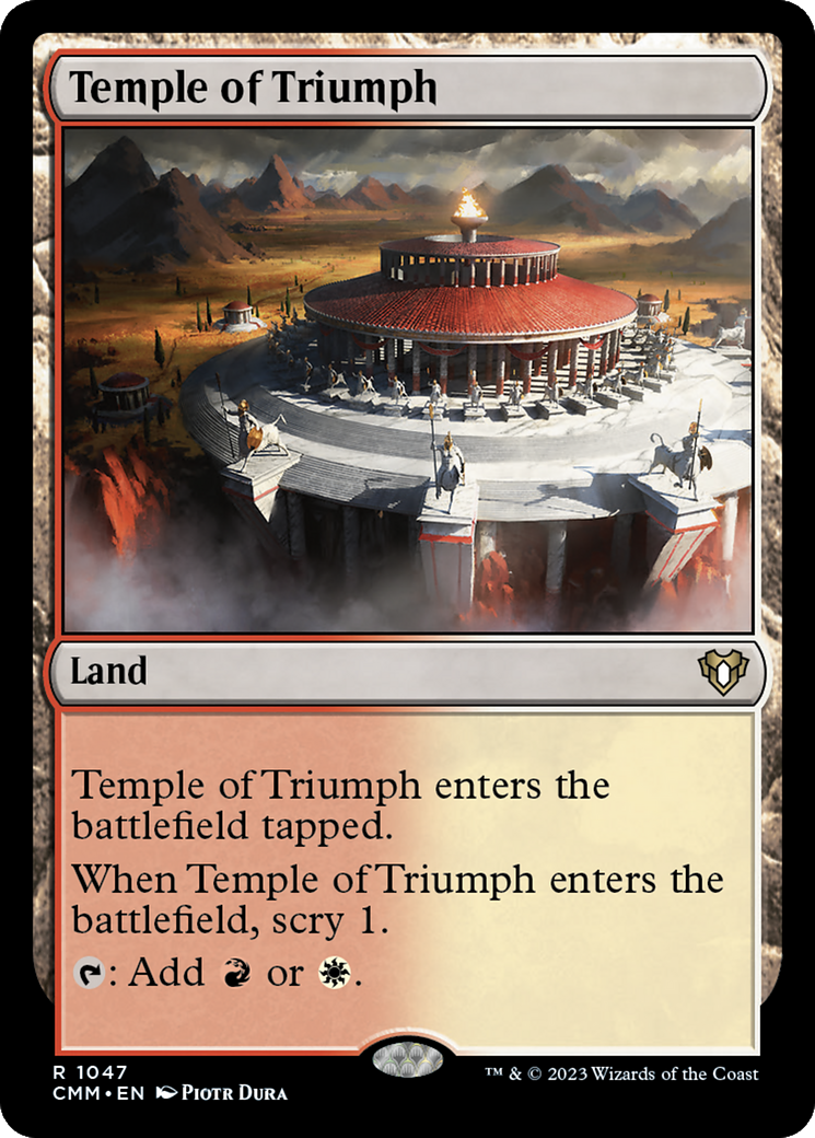 Temple of Triumph [Commander Masters] | A1Comics