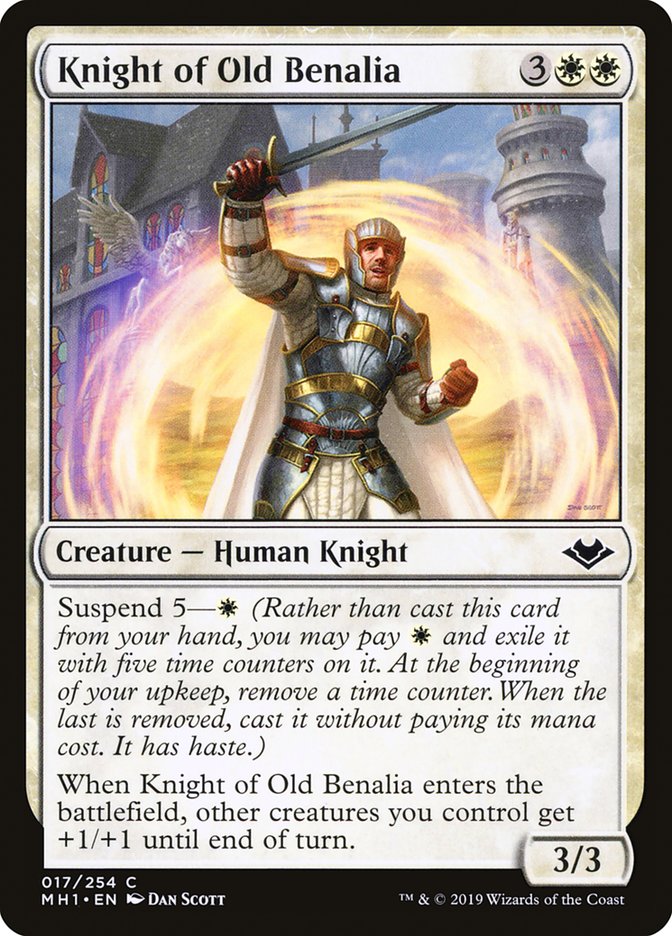 Knight of Old Benalia [Modern Horizons] | A1Comics