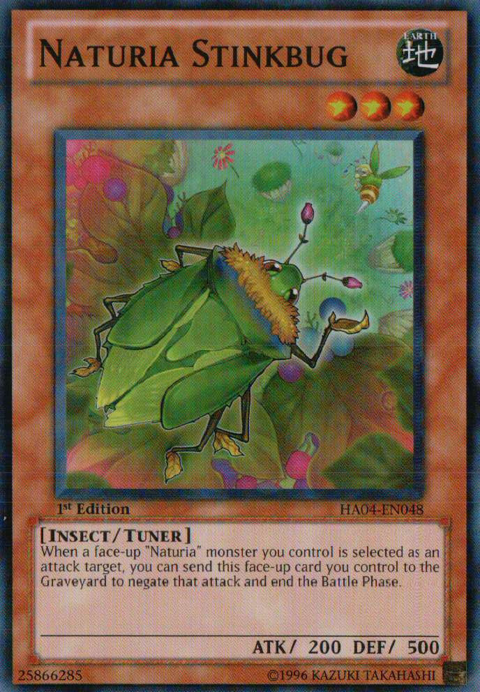 Naturia Stinkbug [HA04-EN048] Super Rare | A1Comics