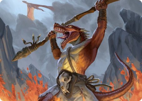 Kobold Art Card [Dungeons & Dragons: Adventures in the Forgotten Realms Art Series] | A1Comics