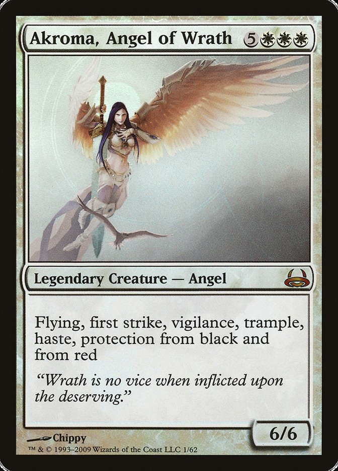 Akroma, Angel of Wrath [Duel Decks: Divine vs. Demonic] | A1Comics