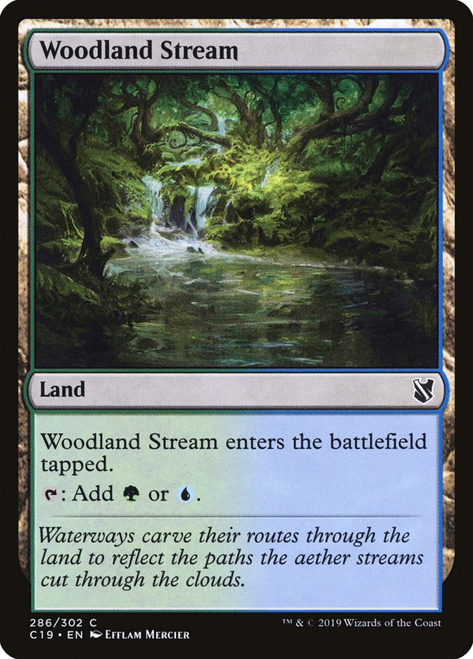 Woodland Stream [Commander 2019] | A1Comics