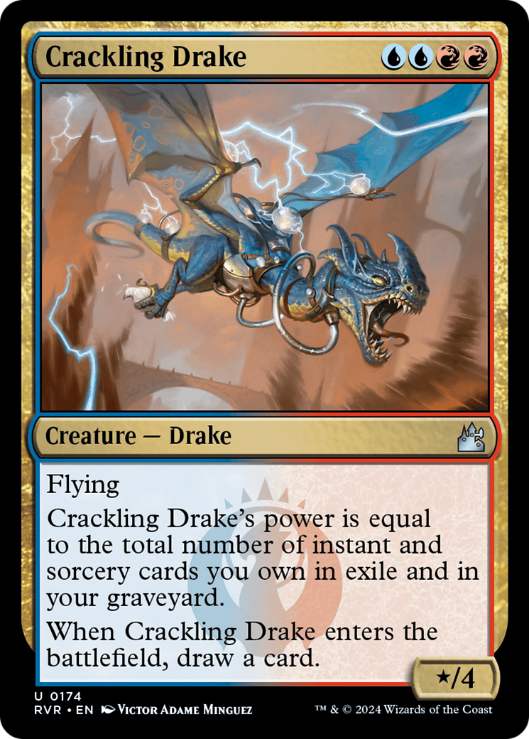 Crackling Drake [Ravnica Remastered] | A1Comics