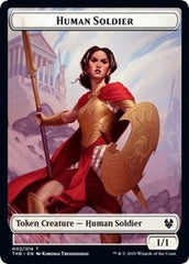 Human Soldier // Pegasus Double-Sided Token [Theros Beyond Death Tokens] | A1Comics