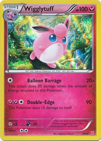 Wigglytuff (30/30) [XY: Trainer Kit 1 - Wigglytuff] | A1Comics