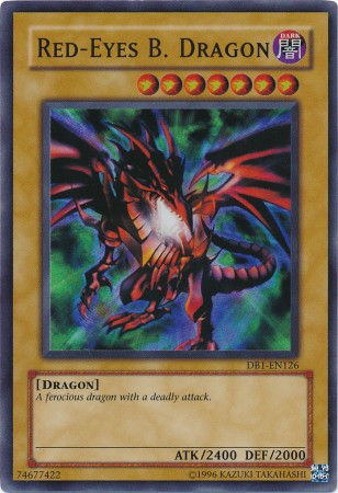 Red-Eyes B. Dragon [DB1-EN126] Super Rare | A1Comics