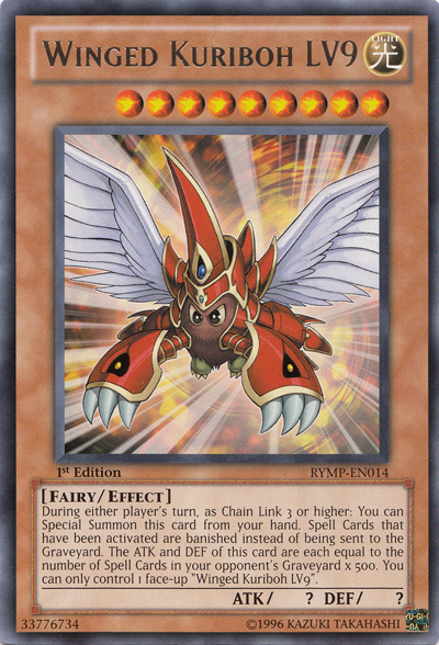 Winged Kuriboh LV9 [RYMP-EN014] Rare | A1Comics