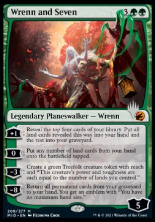 Wrenn and Seven (Promo Pack) [Innistrad: Midnight Hunt Promos] | A1Comics